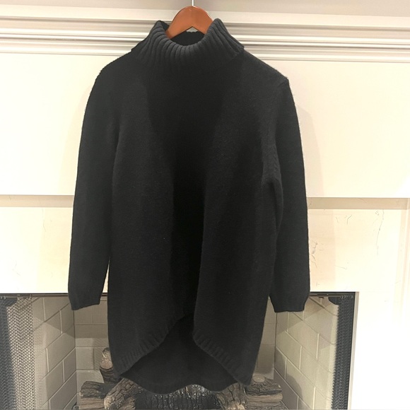 Vintage Hania New York Tatiana Hi-Low Sweater Blue Label One Size Fits Most - Picture 1 of 7